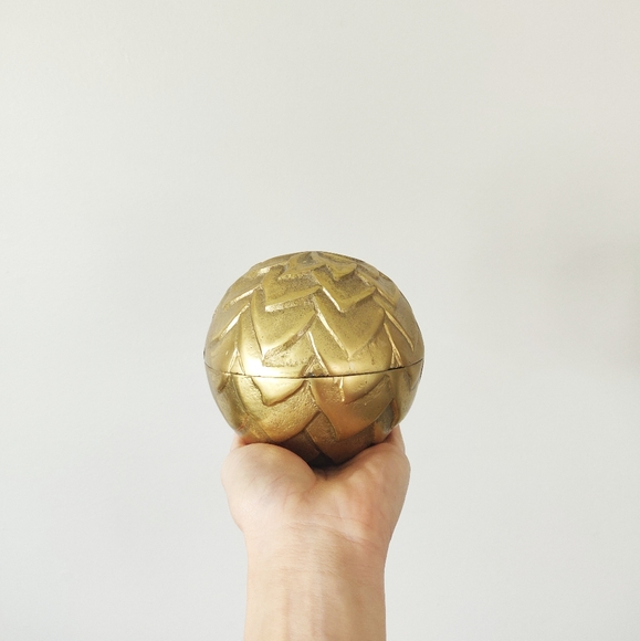 Nate Berkus Other - Nate Berkus Designer Gold Sphere Home Decor